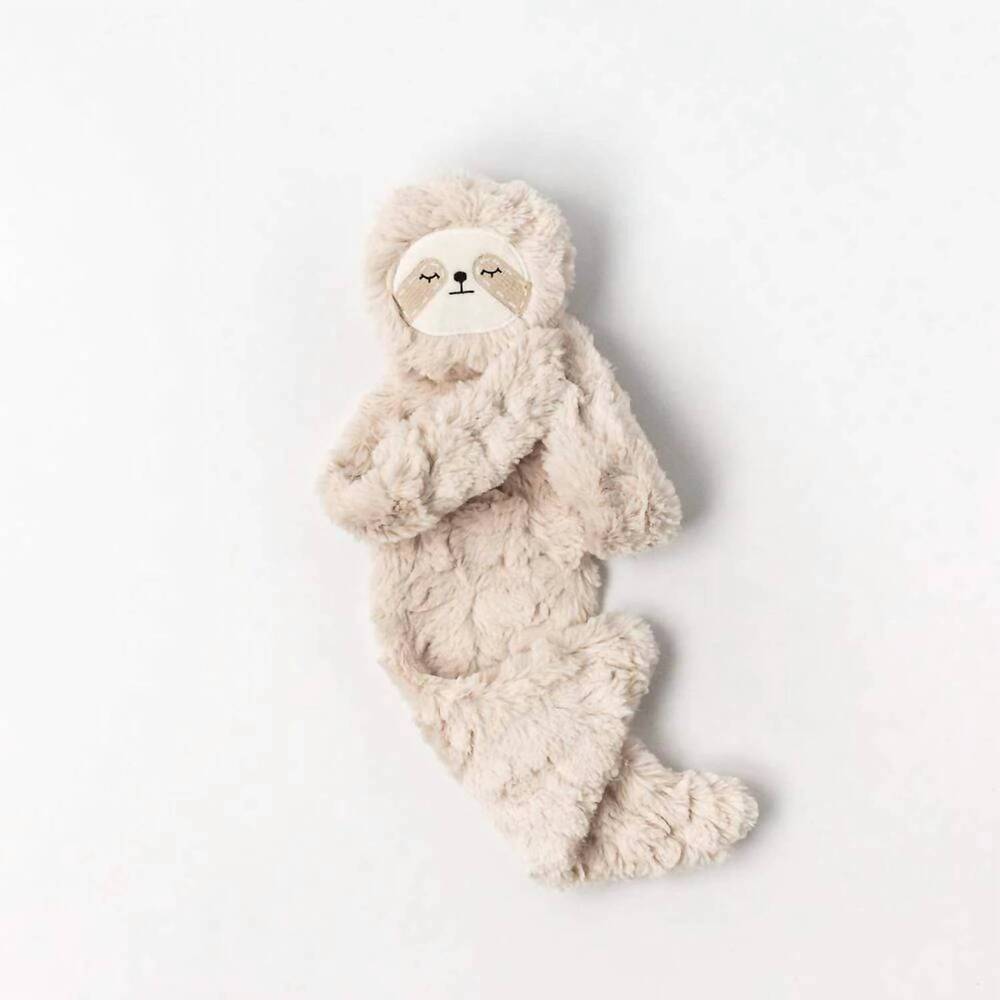 NEW SLUMBERKINS sloth snuggler in beige